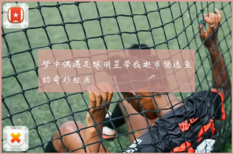 梦中偶遇足球明星带我逛市场选鱼的奇妙经历