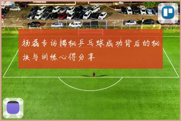 杨磊专访揭秘乒乓球成功背后的秘诀与训练心得分享