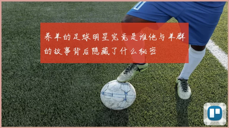 养羊的足球明星究竟是谁他与羊群的故事背后隐藏了什么秘密