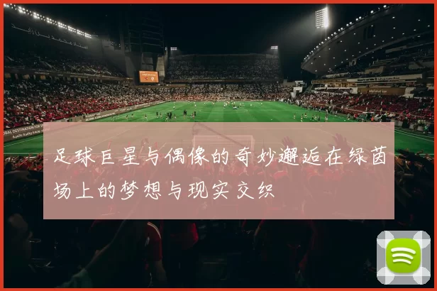 足球巨星与偶像的奇妙邂逅在绿茵场上的梦想与现实交织